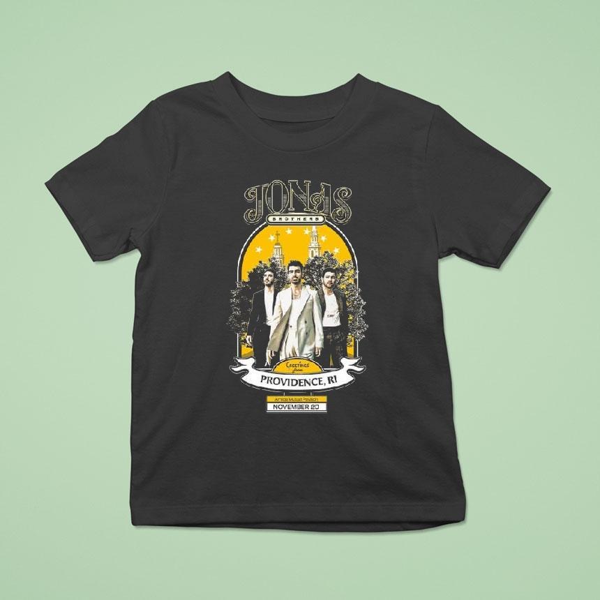 Jonas Brothers Greetings From Your Hometown Providence Ri November 20, 2025 Shirt