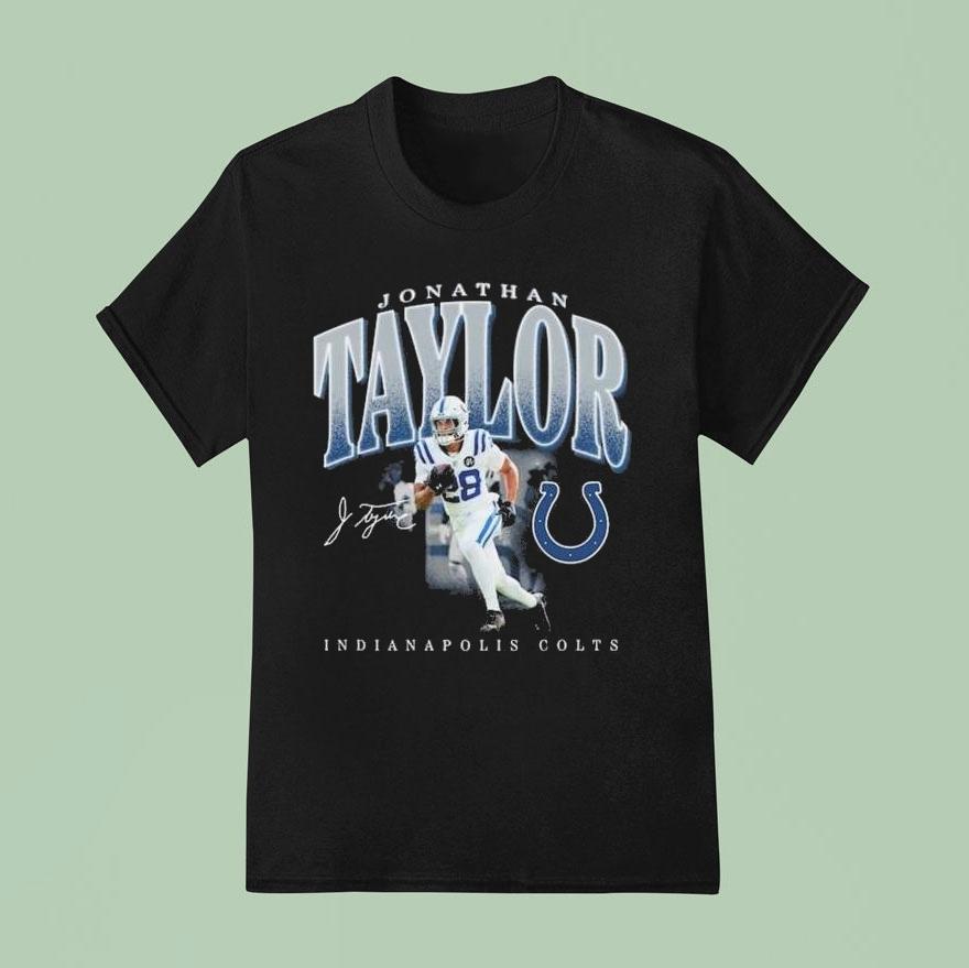 Jonathan Taylor Indianapolis Colts Player Hype Signature Shirt