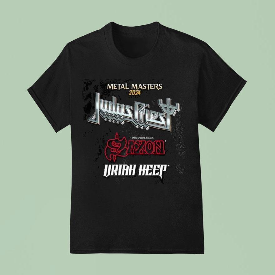 Judas Priest Announce Metal Masters European Tour 2024 Shirt
