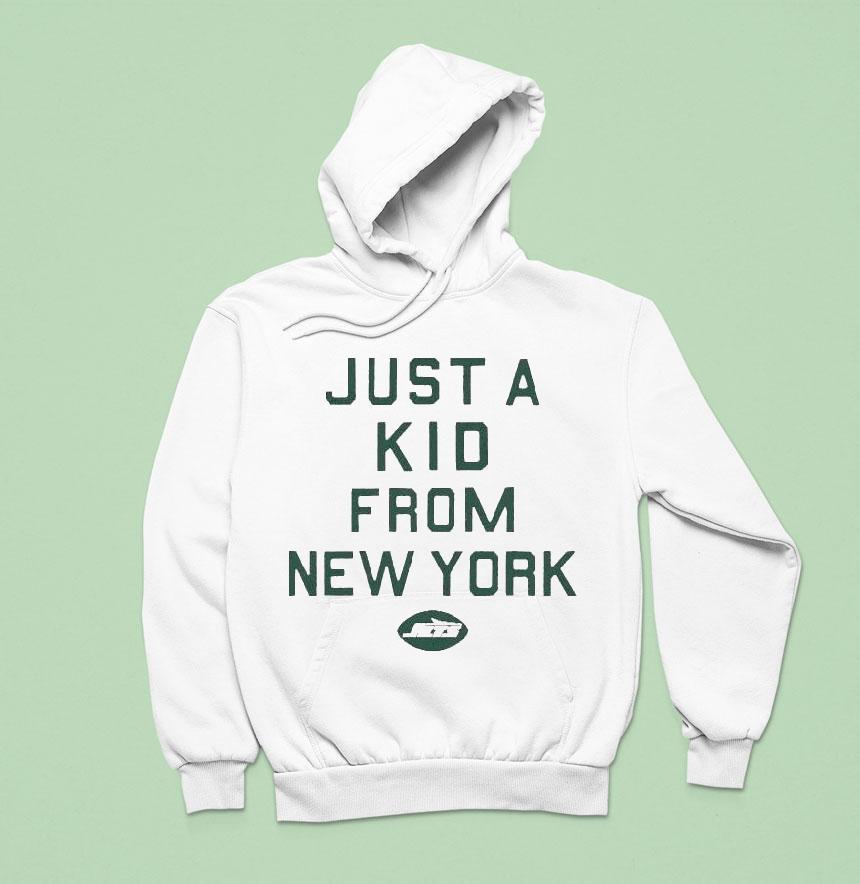 Just A Kid From New York Jets Shirt Just A Kid From New York Jets Shirt