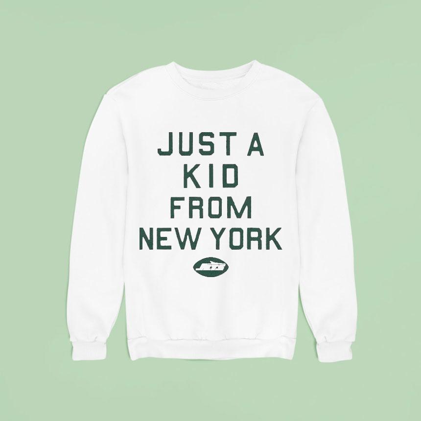 Just A Kid From New York Jets Shirt Just A Kid From New York Jets Shirt