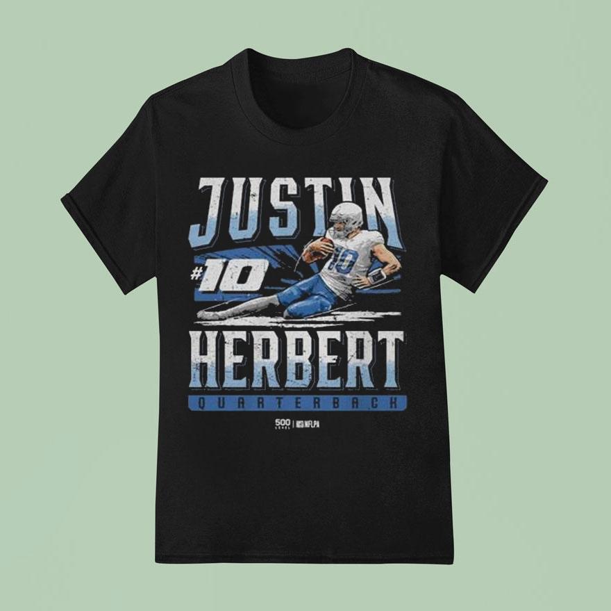Justin Herbert Los Angeles C Slide Shirt