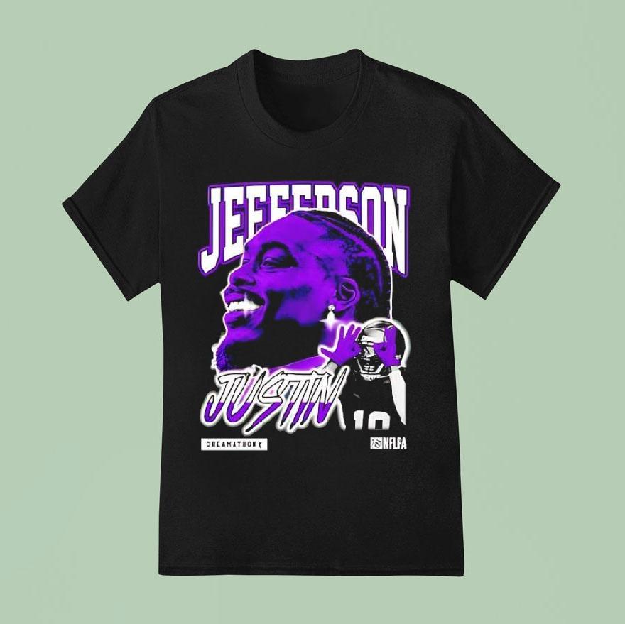 Justin Jefferson Nfl Players Quarterback Shirt