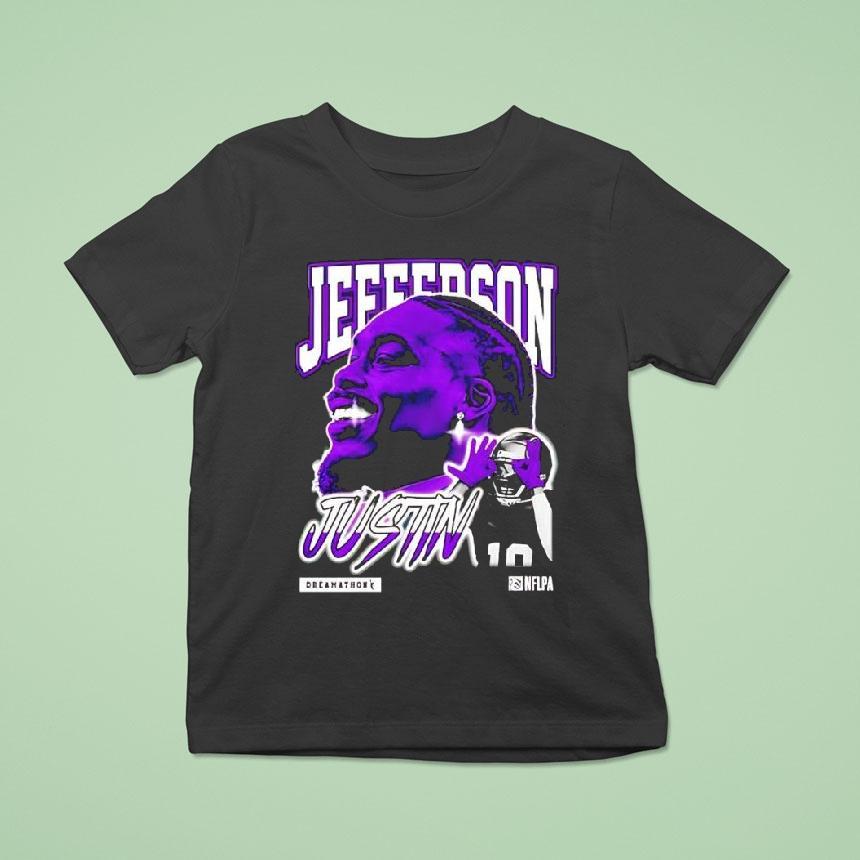 Justin Jefferson Nfl Players Quarterback Shirt