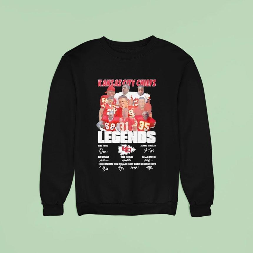 Kansas City Chiefs Legends Name Signatures Shirt Kansas City Chiefs Legends Name Signatures Shirt