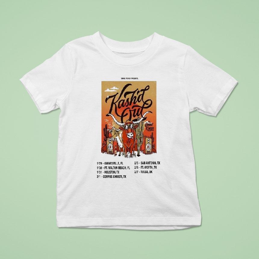 Kash’d Out And The Quasi Kings 2026 Tour Shirt