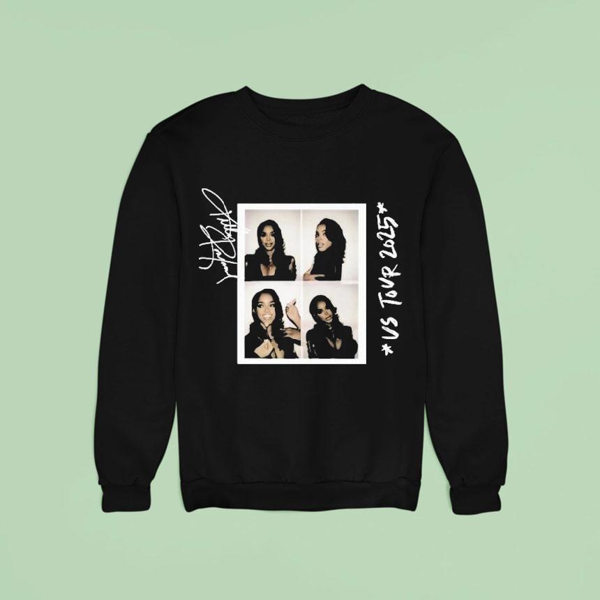 Kelly Rowland Us Tour 2025 Polaroid Shirt Kelly Rowland Us Tour 2025 Polaroid Shirt