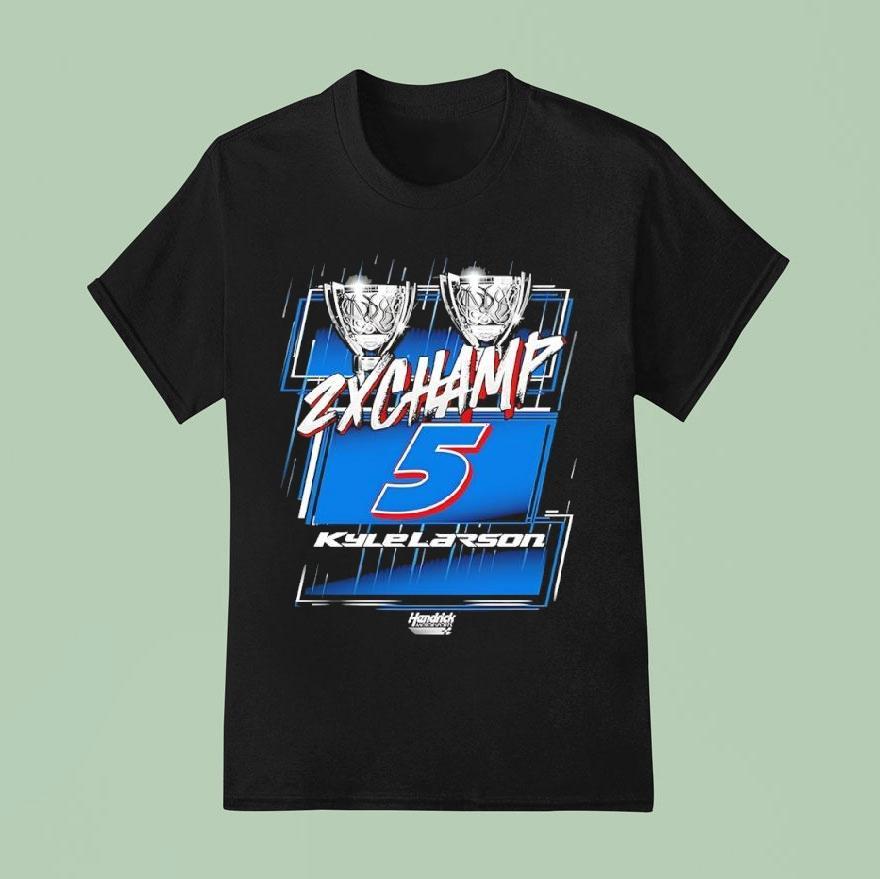 Kyle Larson Hendrick Nascar Cup Series Champion Trophy 2025 Shirt