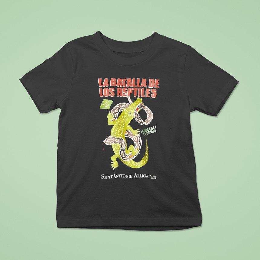 La Batalla De Los Reptiles Saint Anthonie Alligators Shirt