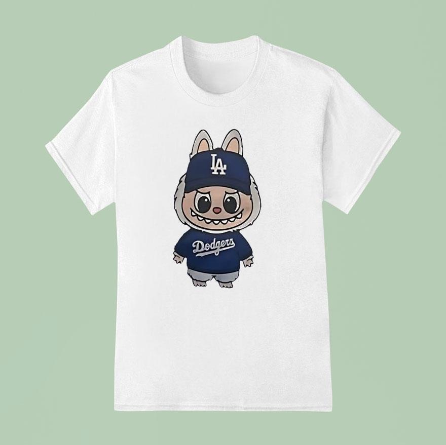 Labubu Los Angeles Dodgers Baseball Shirt