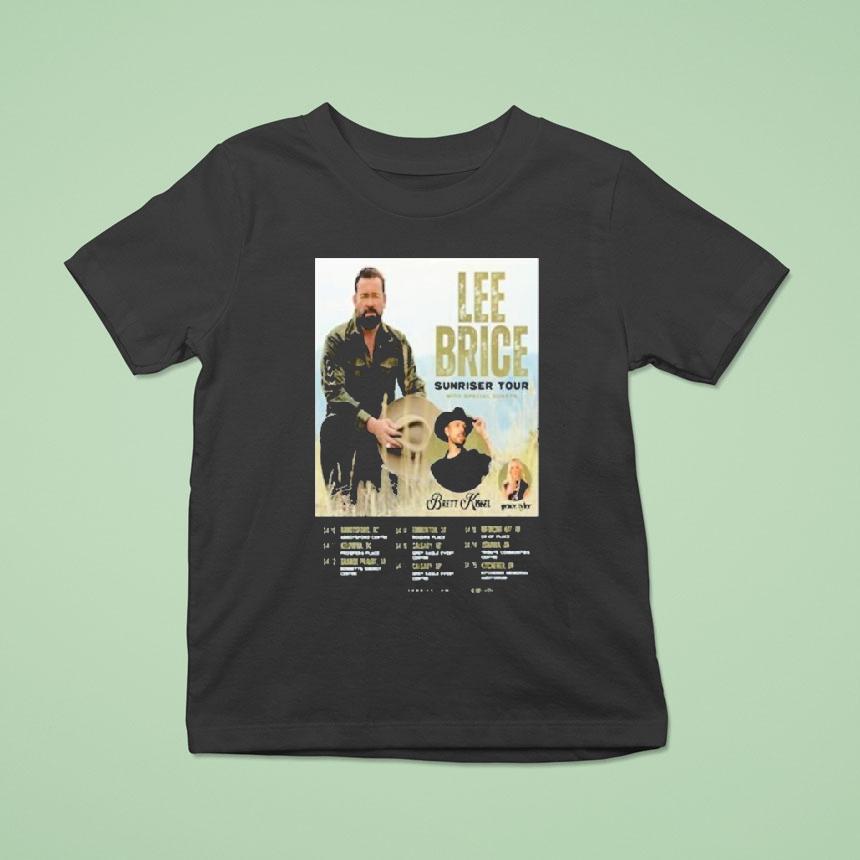Lee Brice Sunriser Tour 2026 Shirt