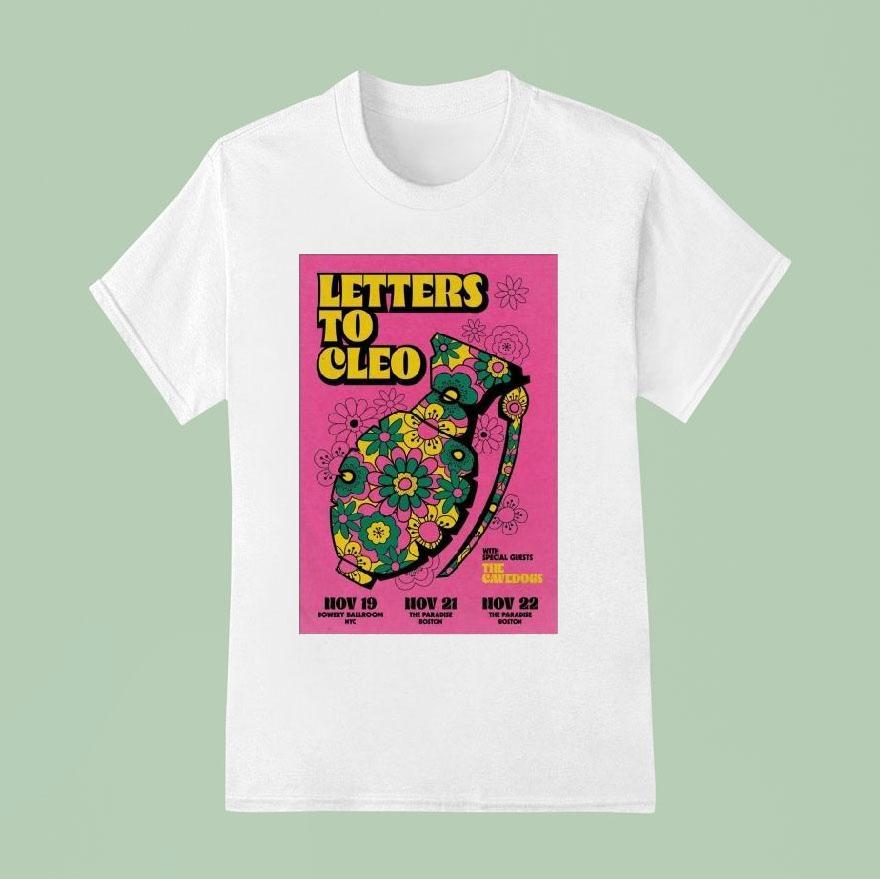 Letters To Cleo Nov 19 2025 New York And Nov 21-22 2025 In Boston Ma Shirt