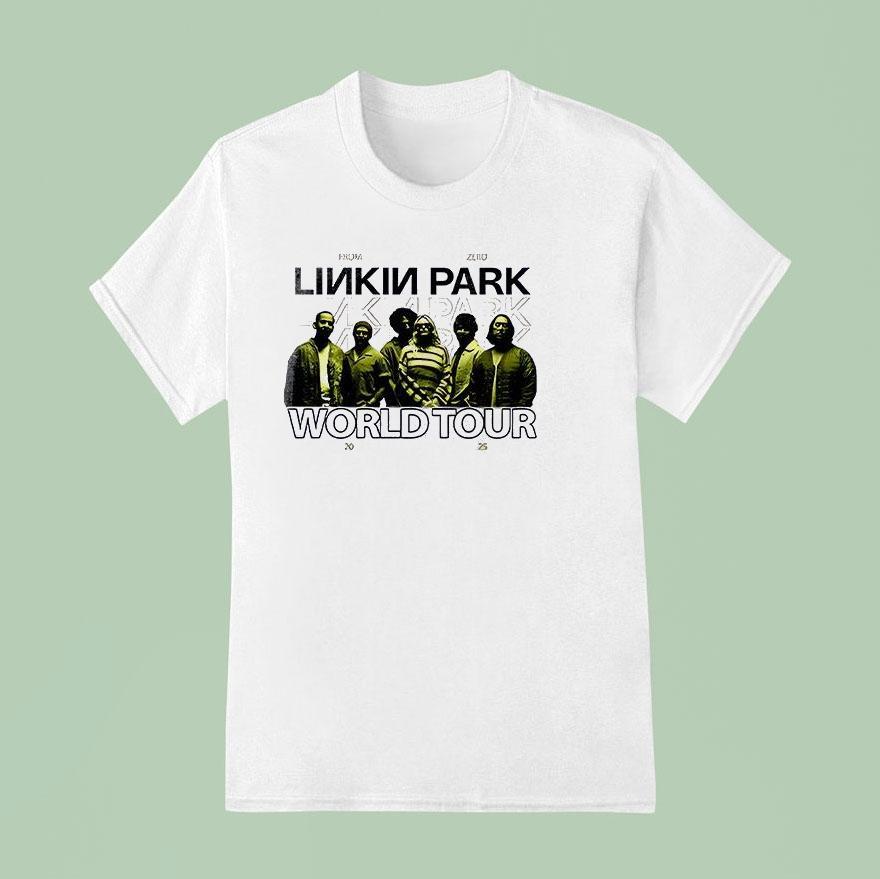 Linkin Park From Zero World Tour Mexico City Logo Shirt