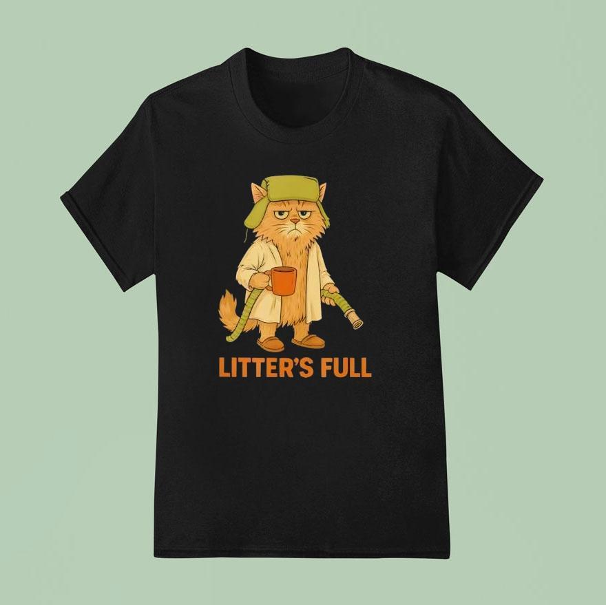 Litter’s Full Cat Parody Shirt