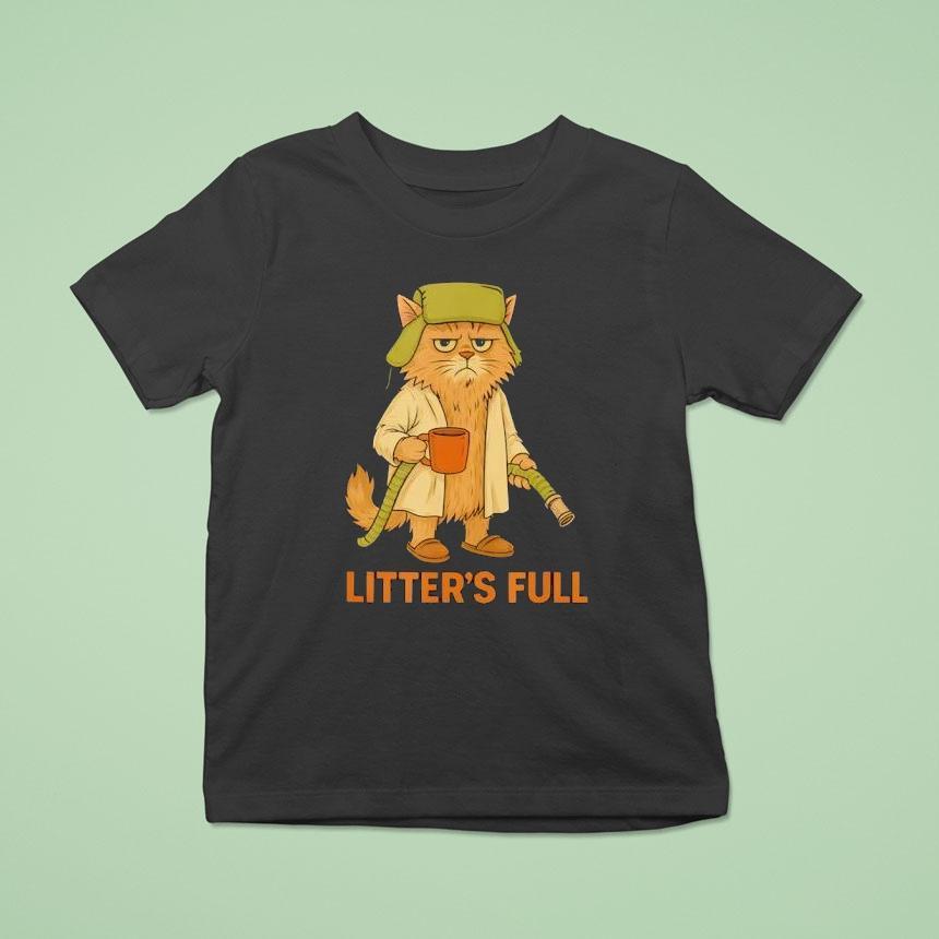Litter’s Full Cat Parody Shirt