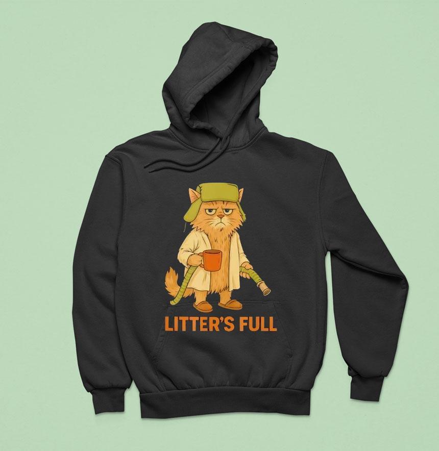 Litter’s Full Cat Parody Shirt Litter’s Full Cat Parody Shirt