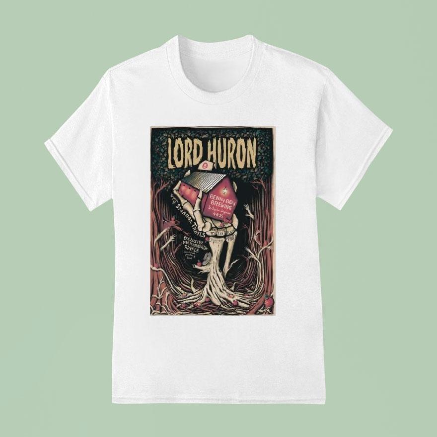 Lord Huron At Benny Boy Brewing On Apr 8 2025 Shirt