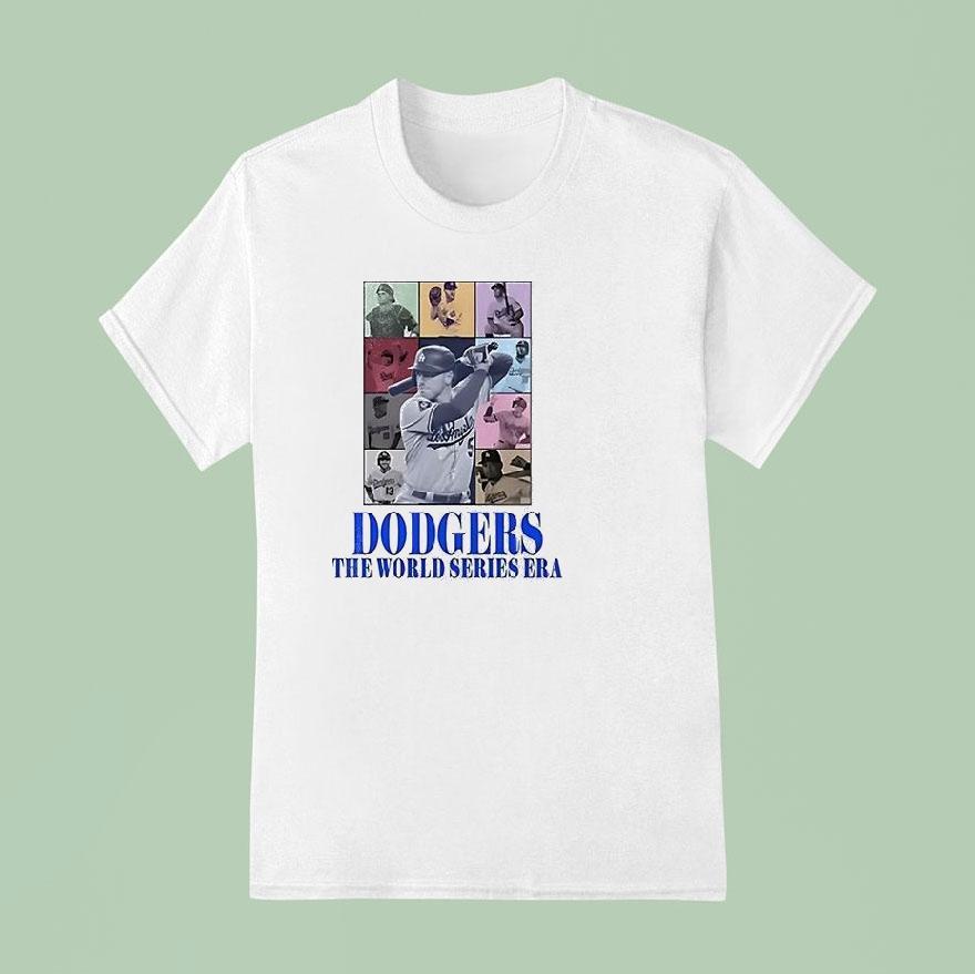 Los Angeles Dodgers 2025 The World Series Champions Era 2 Sided Shirt