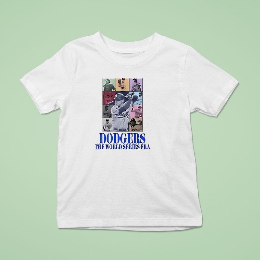 Los Angeles Dodgers 2025 The World Series Champions Era 2 Sided Shirt