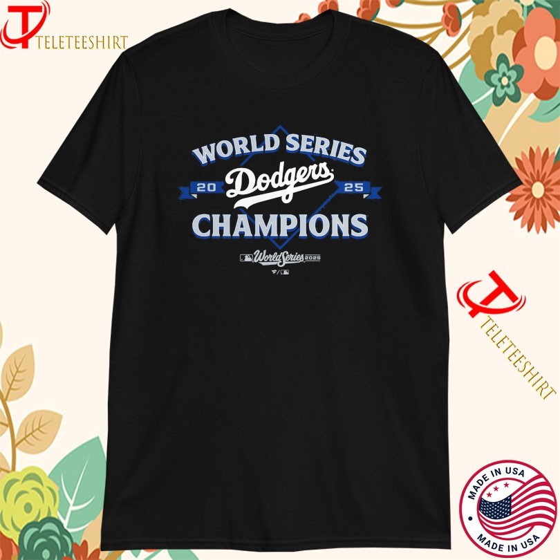 Los Angeles Dodgers 2025 World Series Champions Franchise T-Shirt