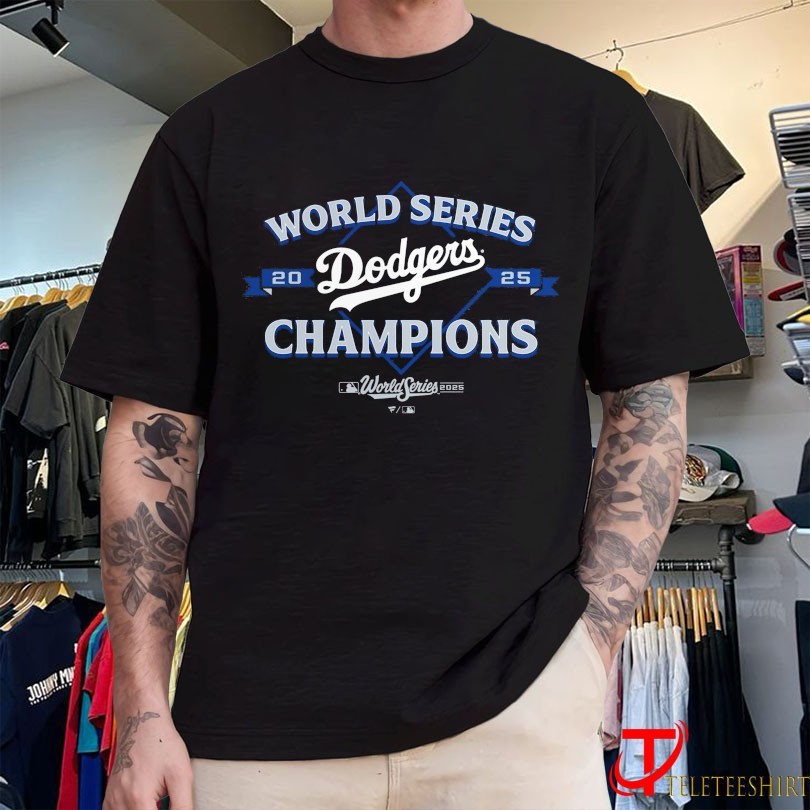 Los Angeles Dodgers 2025 World Series Champions Franchise T-Shirt