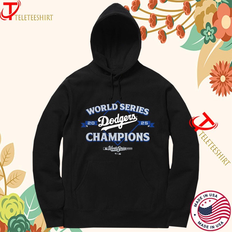 Los Angeles Dodgers 2025 World Series Champions Franchise T-Shirt Los Angeles Dodgers 2025 World Series Champions Franchise T-Shirt