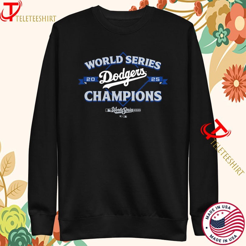 Los Angeles Dodgers 2025 World Series Champions Franchise T-Shirt Los Angeles Dodgers 2025 World Series Champions Franchise T-Shirt