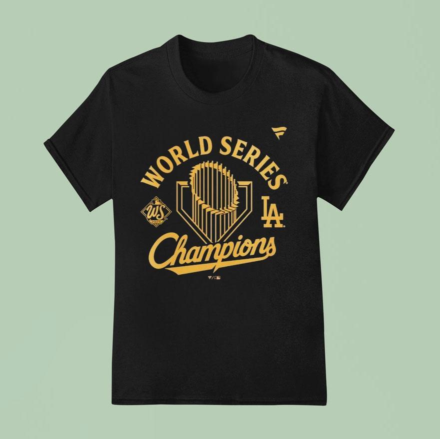 Los Angeles Dodgers 2025 World Series Champions Locker Room Shirt