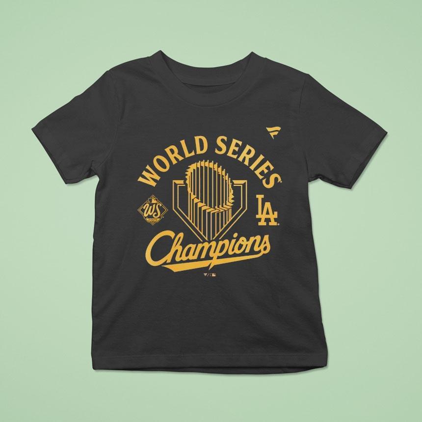 Los Angeles Dodgers 2025 World Series Champions Locker Room Shirt