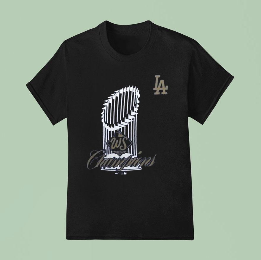 Los Angeles Dodgers 2025 World Series Champions Trophy Shirt