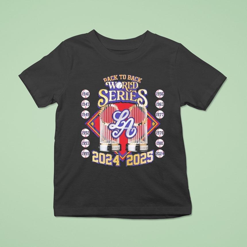 Los Angeles Dodgers 2025 World Series Vintage Shirt