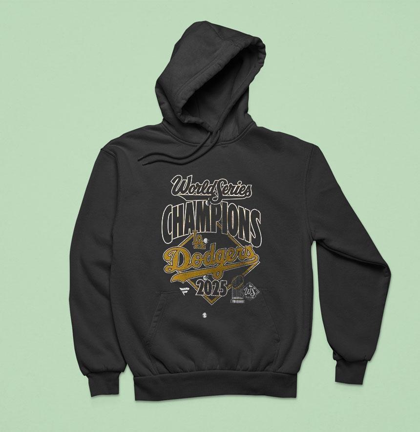 Los Angeles Dodgers Back To Back World Series Champions 2025 Trophy Word Shirt Los Angeles Dodgers Back To Back World Series Champions 2025 Trophy Word Shirt