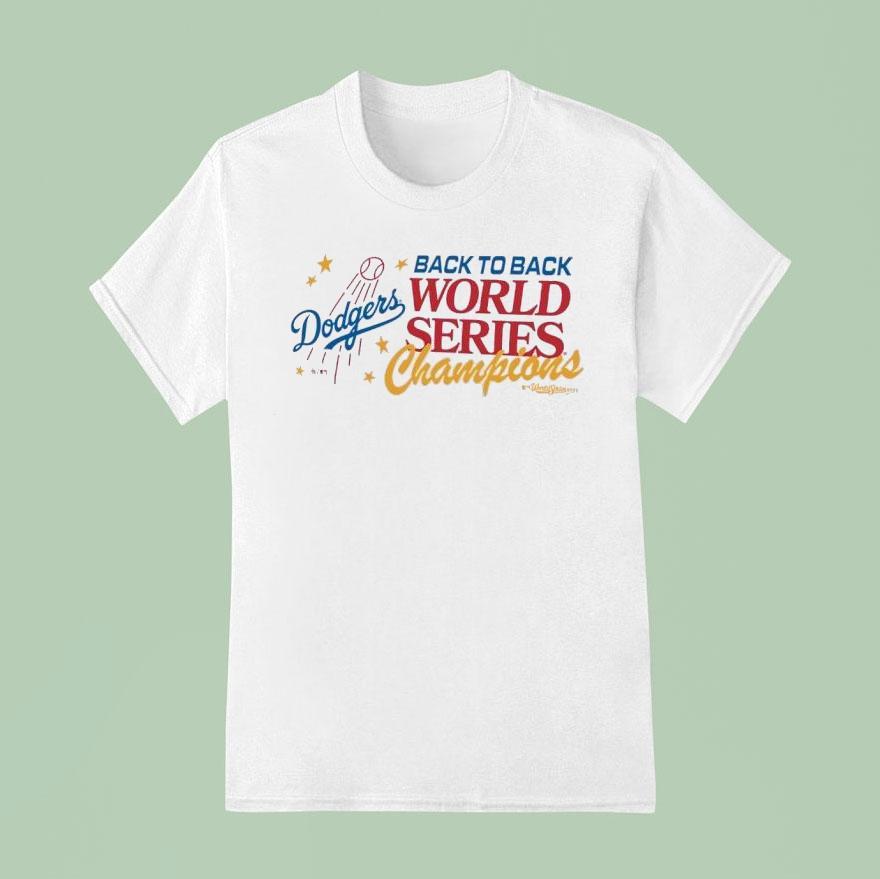 Los Angeles Dodgers Back-to-back World Series Champions Playoff Sadie Shirt