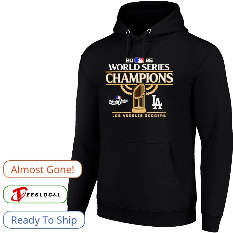 Los Angeles Dodgers Baseball  2025 MLB World Series Champions Celebration Gear shirt PGWL5XQS