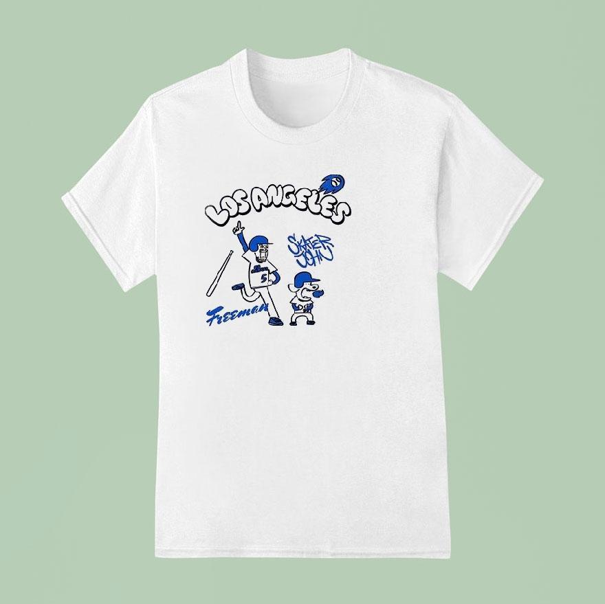 Los Angeles Dodgers Freddie Freeman Pose Art Shirt