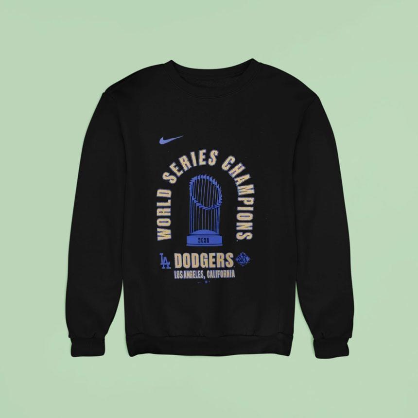Los Angeles Dodgers Nike 2025 World Series Champions California Shirt Los Angeles Dodgers Nike 2025 World Series Champions California Shirt