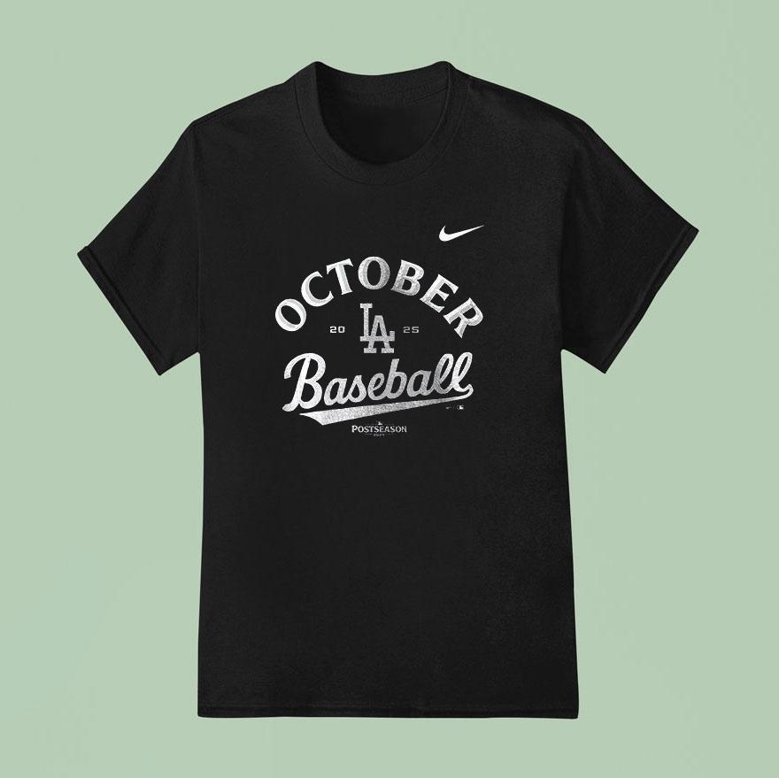 Los Angeles Dodgers Nl West Division Champions Dodgers Blue October True Shirt