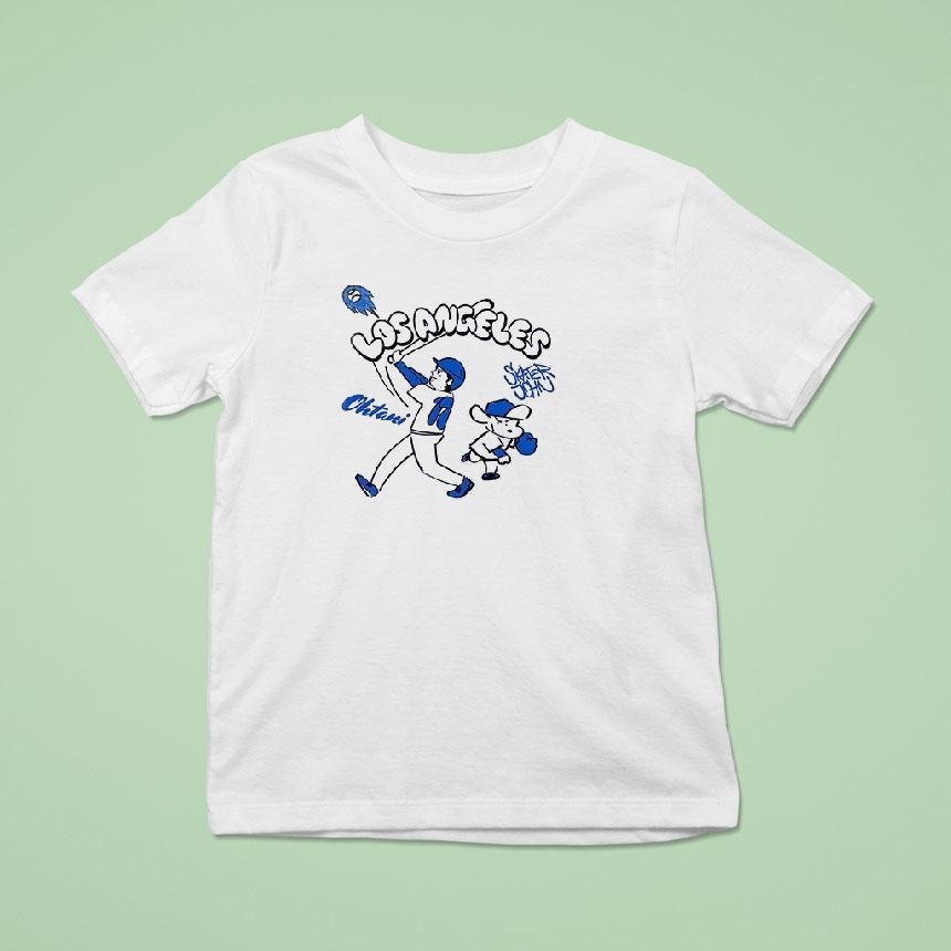 Los Angeles Dodgers Shohei Ohtani Pose Art Shirt