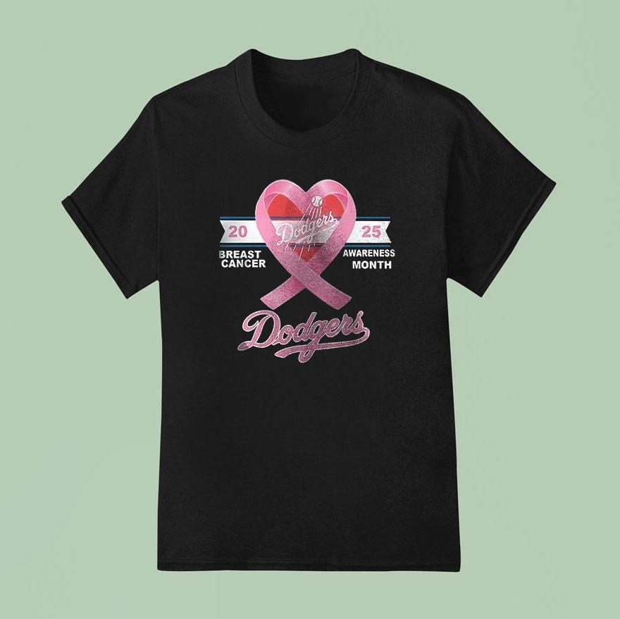 Los Angeles Dodgers Strike Out Breast Cancer Shirt