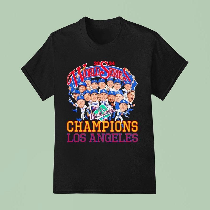 Los Angeles Dodgers Team World Series Champs Shirt