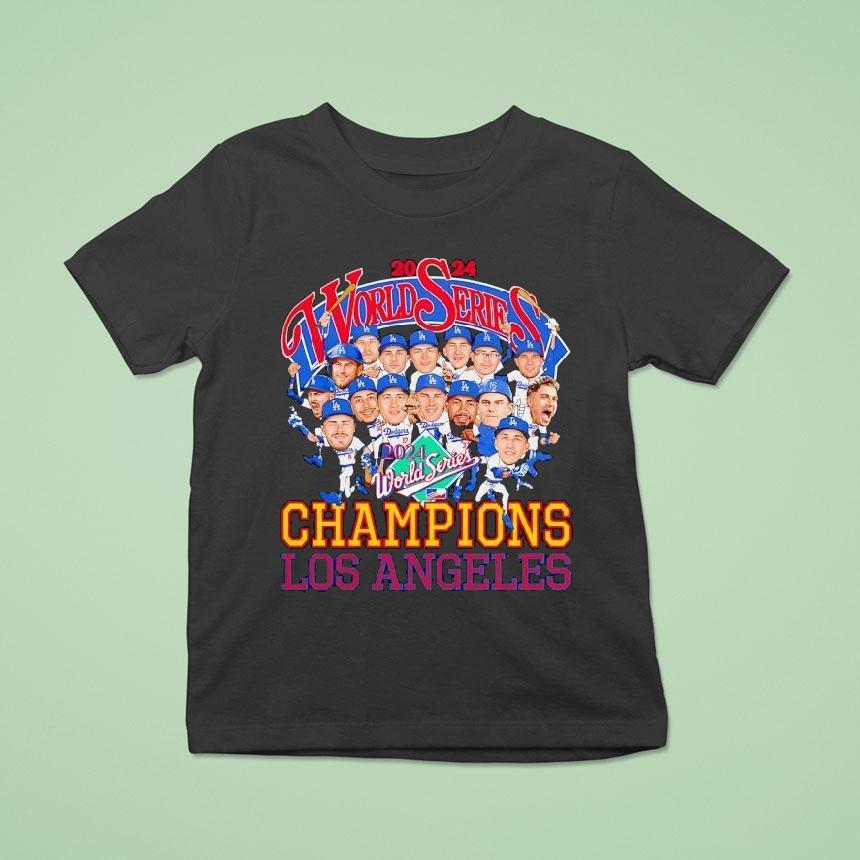 Los Angeles Dodgers Team World Series Champs Shirt