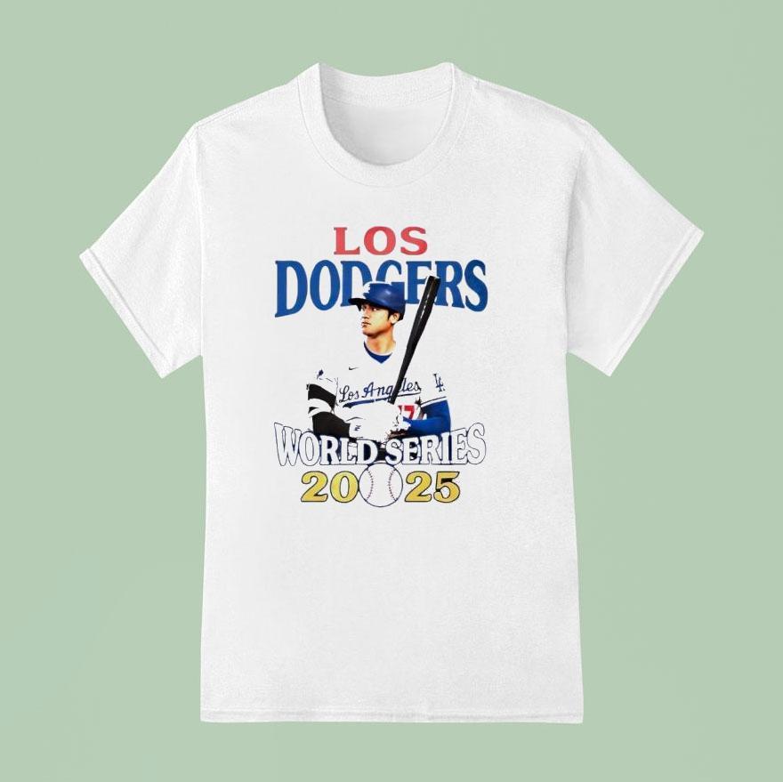Los Angeles Dodgers World Series 2025 Shohei Ohtani Pose Shirt