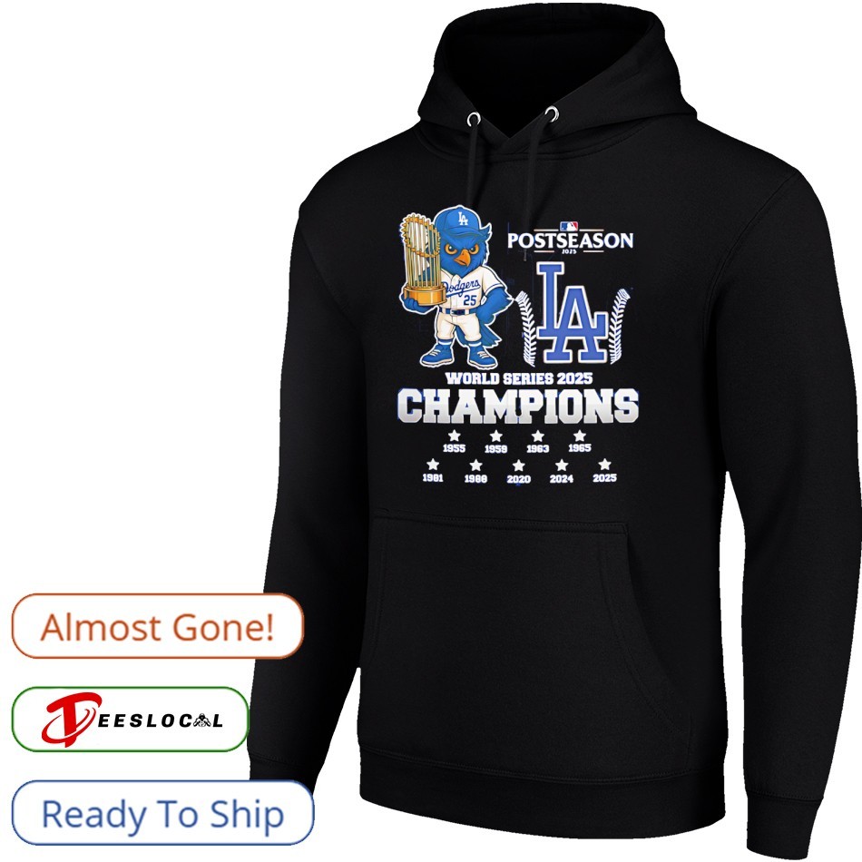 Los Angeles Dodgers World Series Champions 2025 baseball Shirt