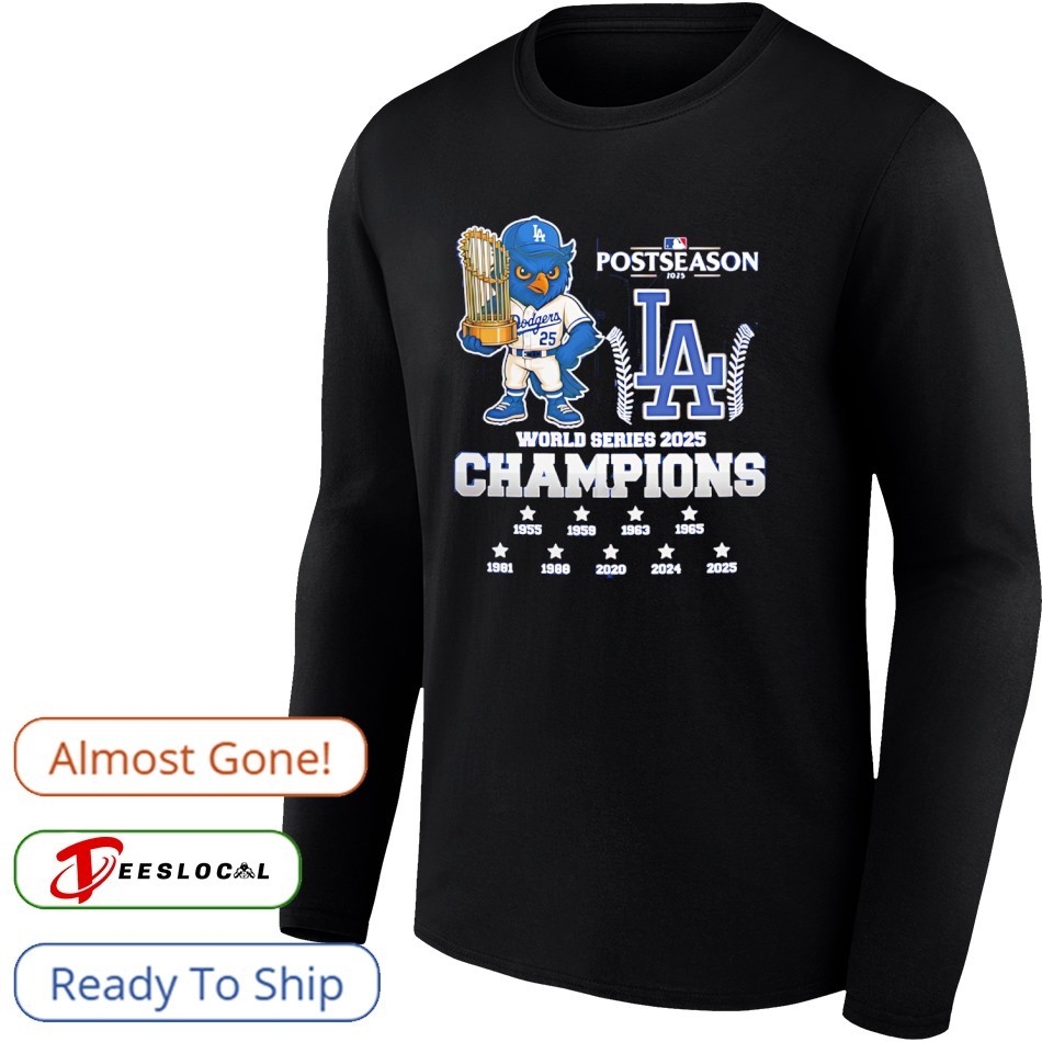 Los Angeles Dodgers World Series Champions 2025 baseball Shirt Los Angeles Dodgers World Series Champions 2025 baseball Shirt