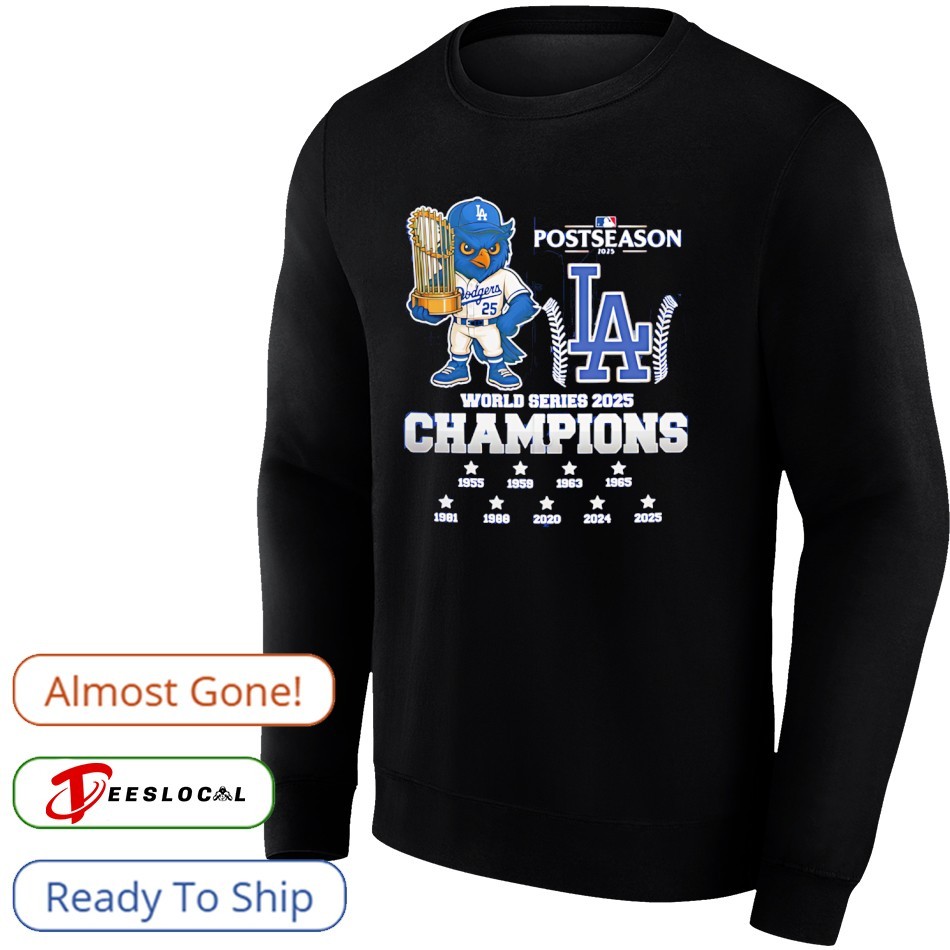 Los Angeles Dodgers World Series Champions 2025 baseball Shirt Los Angeles Dodgers World Series Champions 2025 baseball Shirt