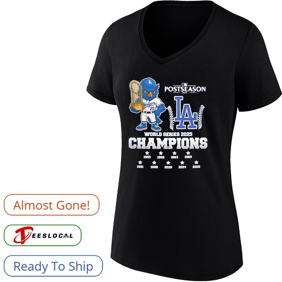 Los Angeles Dodgers World Series Champions 2025 baseball Shirt Los Angeles Dodgers World Series Champions 2025 baseball Shirt