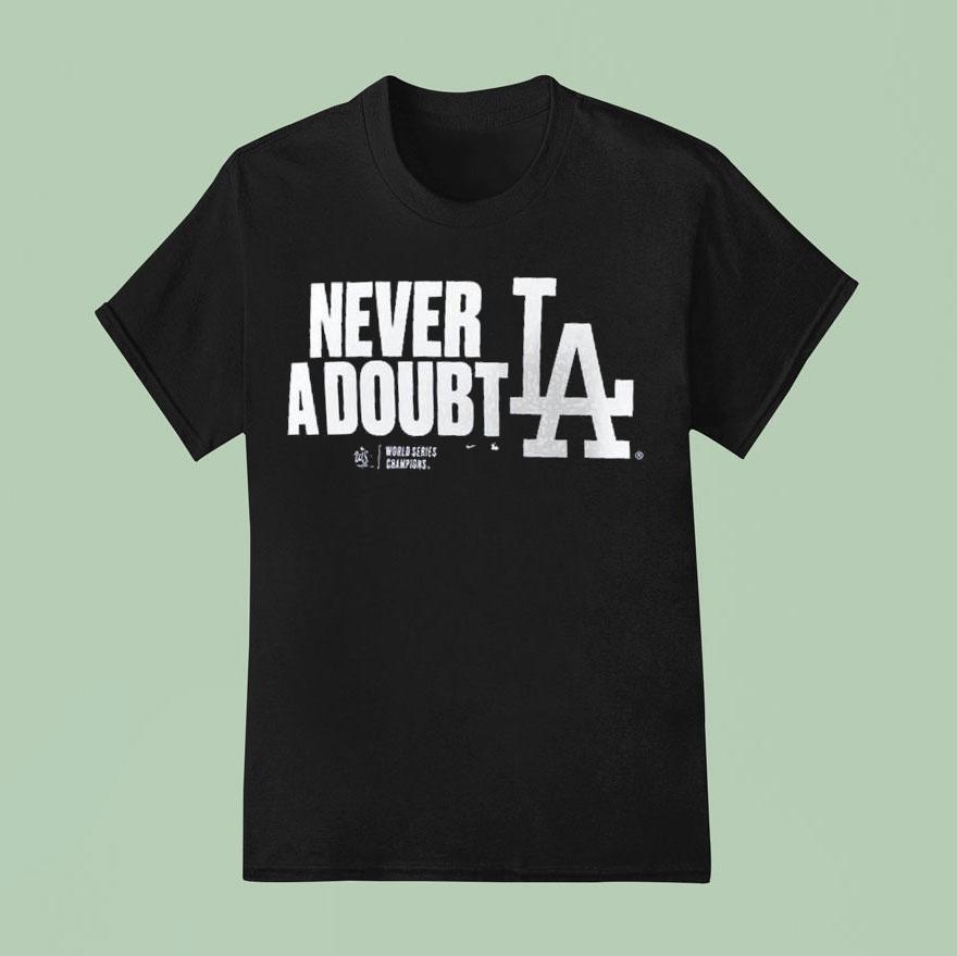 Los Angeles Dodgers World Series Champions Batting Cleanup Shirt