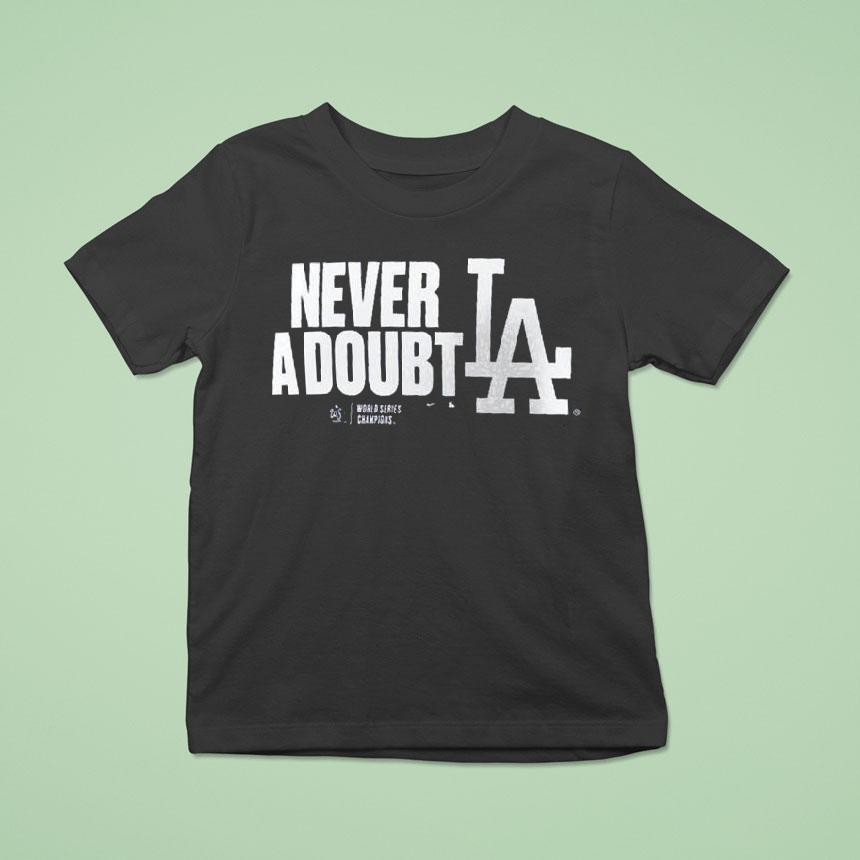Los Angeles Dodgers World Series Champions Batting Cleanup Shirt