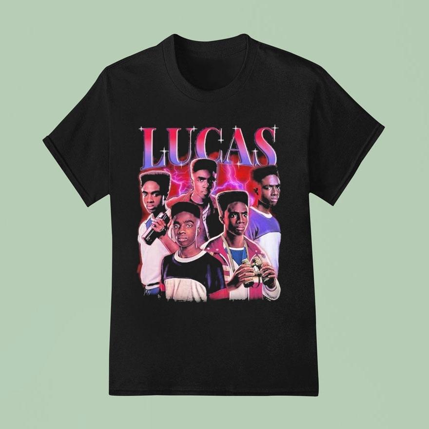 Lucas Hearthrob Stranger Things Shirt