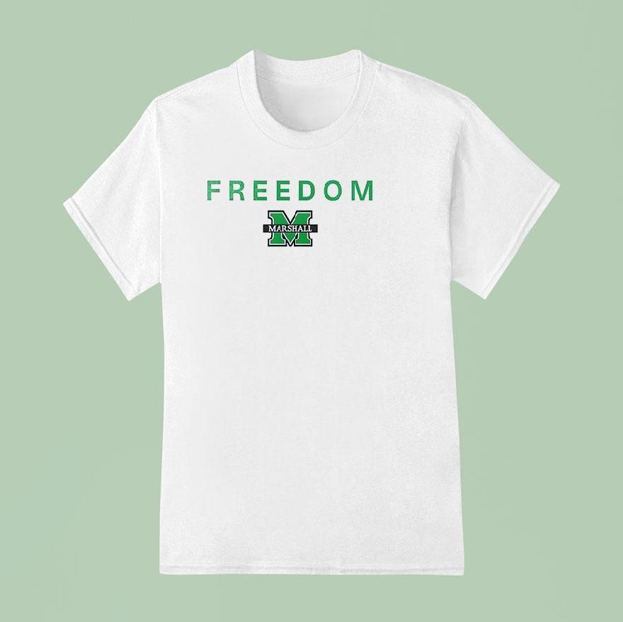 Marshall Thundering Herd X Marshall University X Freedom Logo Shirt